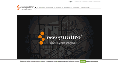 Desktop Screenshot of essequattro.it