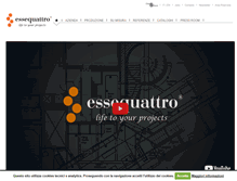 Tablet Screenshot of essequattro.it